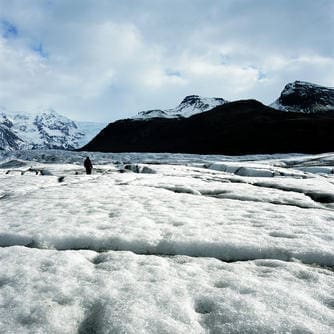 Isaac Julien, from True North (film still), 2004, DVD installation with 3 screens and 5 channel sound, 14:40, edition of 6, Collection of the Akron Art Museum, Purchased, by exchange, with funds from Mrs. Frederick W. Gehring, and Knight Purchase Fund for Photographic Media 2005.1