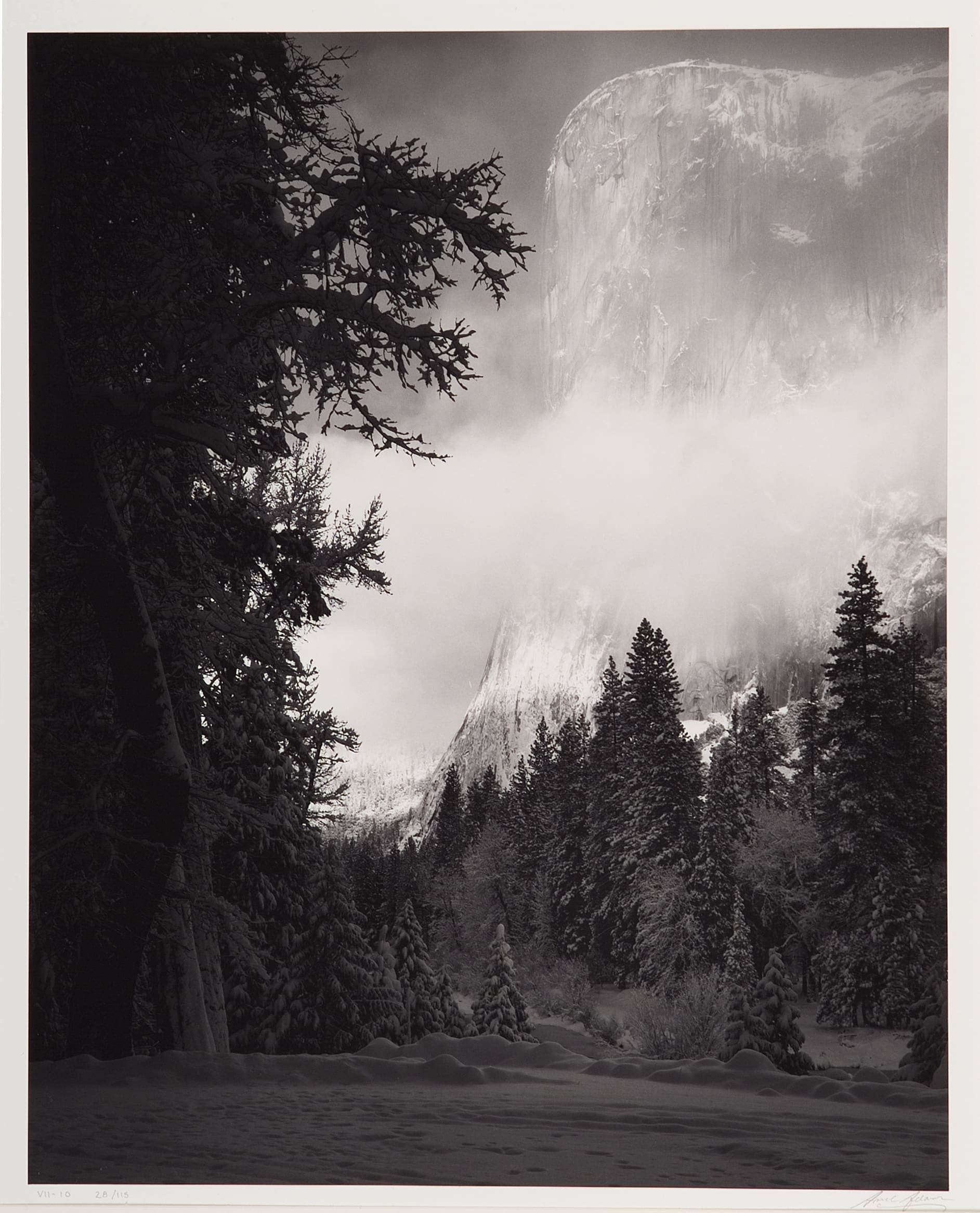 El Capitan, Sunrise, Winter, Yosemite National Park, California