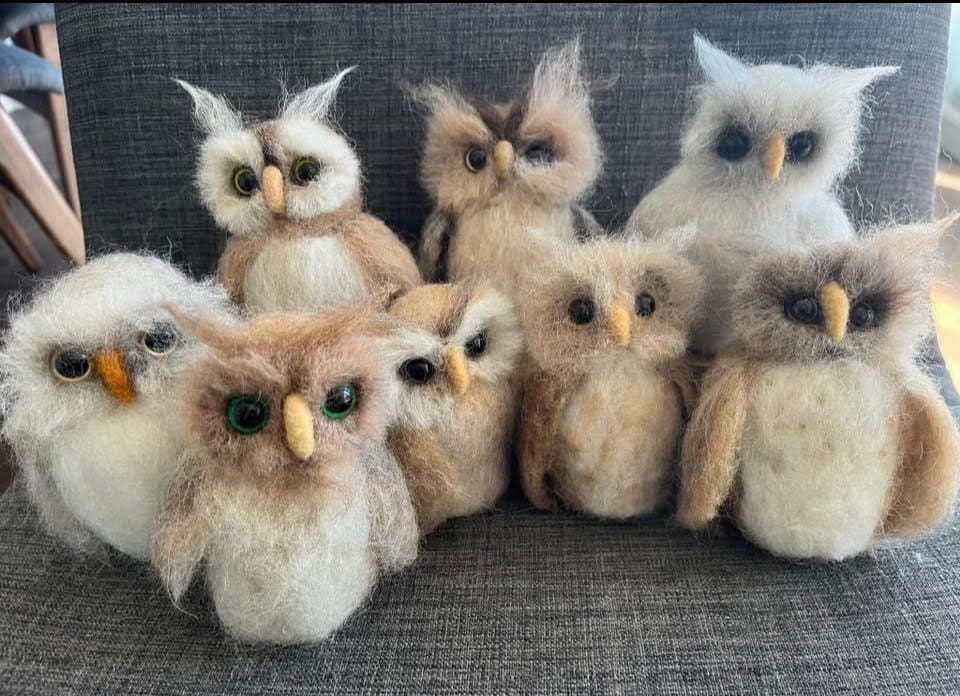 Felt owls