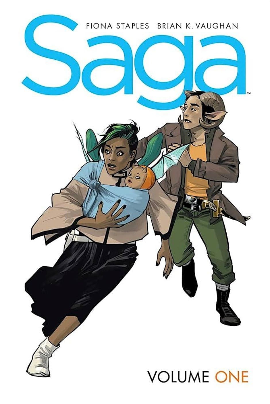 Saga Graphic Novel Cover