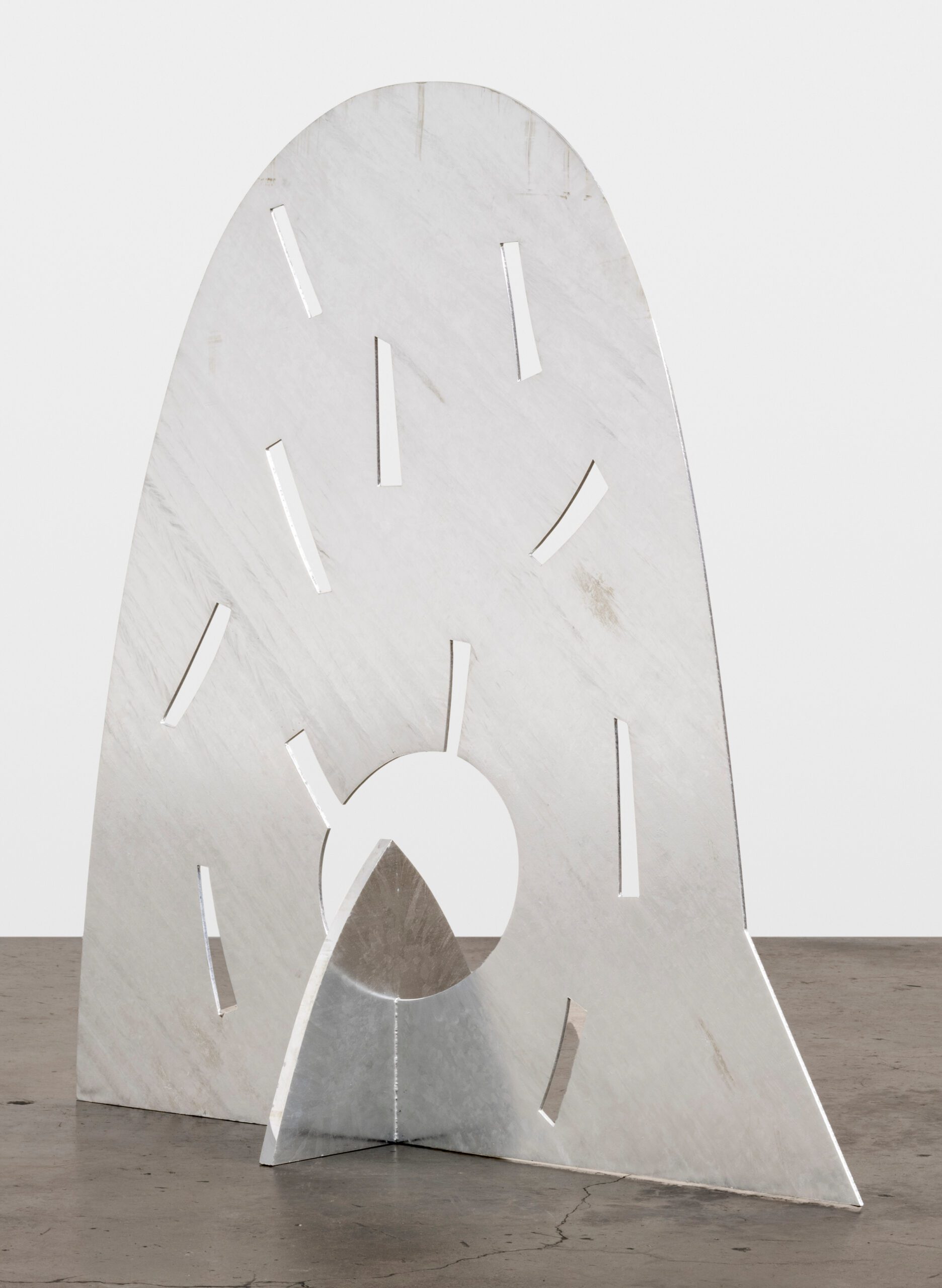 Isamu Noguchi Atomic Haystack 1982-83 Hot-dipped galvanized steel On loan from Art Bridges