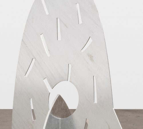 Isamu Noguchi Atomic Haystack 1982-83 Hot-dipped galvanized steel On loan from Art Bridges